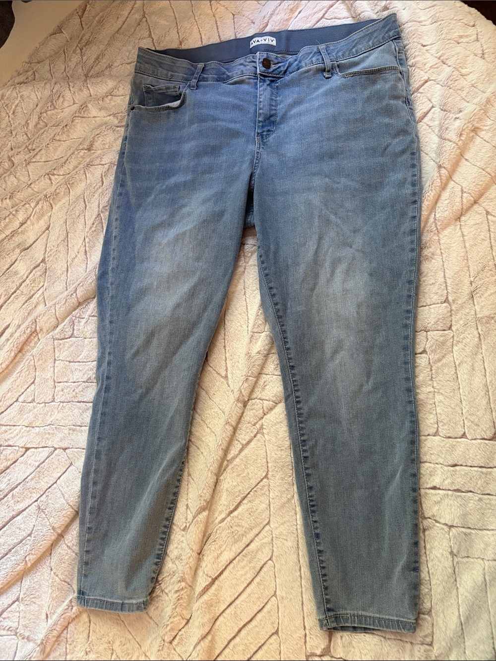Light Blue Women’s Stretch Jeans